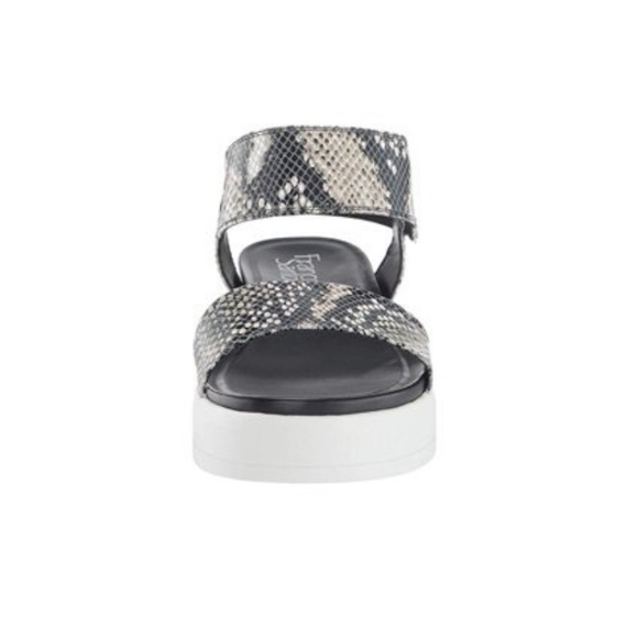 NEW| Franco Sarto Kana Leather Casual Wedges - Picture 6 of 8